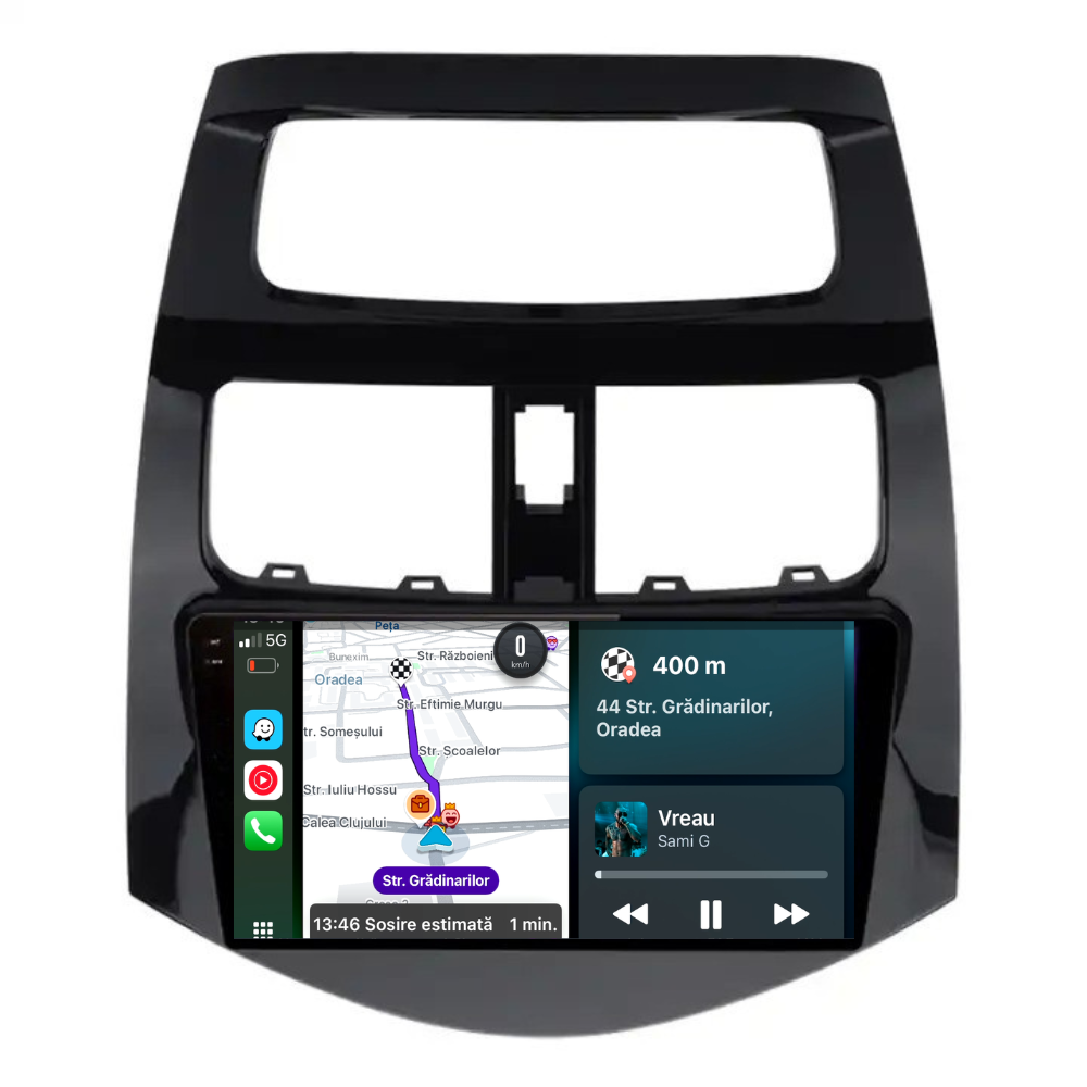 Navigatie Chevrolet Spark (2009-2015) , Ecran 9 inch, 6GB RAM 128GB, 8-core [2]