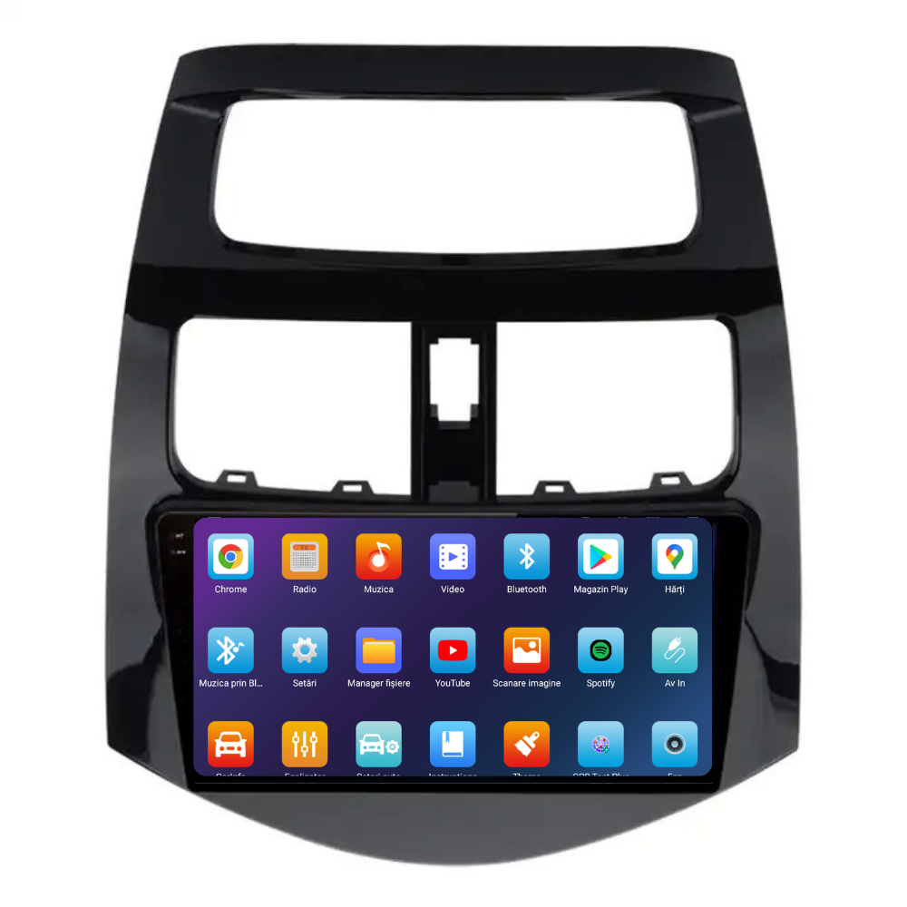 Navigatie Chevrolet Spark (2009-2015) , Ecran 9 inch, 6GB RAM 128GB, 8-core [5]