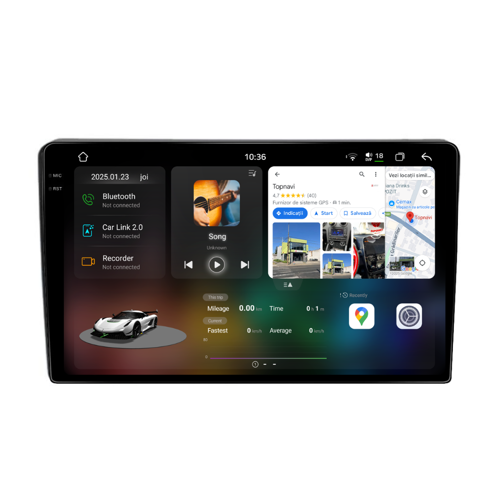 Navigatie Citroen Berlingo (2015-2018), Ecran 9 inch 2K, 12GB RAM, 256GB, 8-core [1]