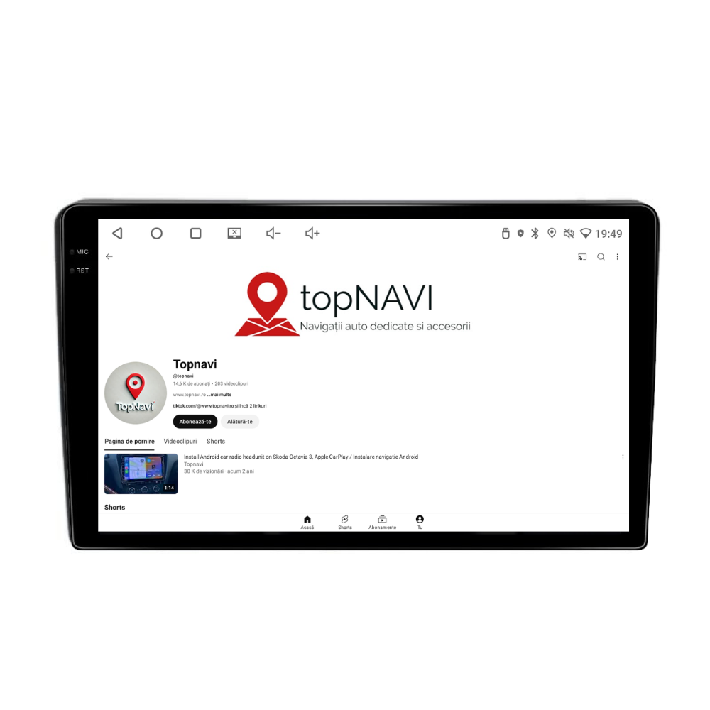 Navigatie Citroen Berlingo (2015-2018), Ecran 9 inch 2K, 12GB RAM, 256GB, 8-core [4]