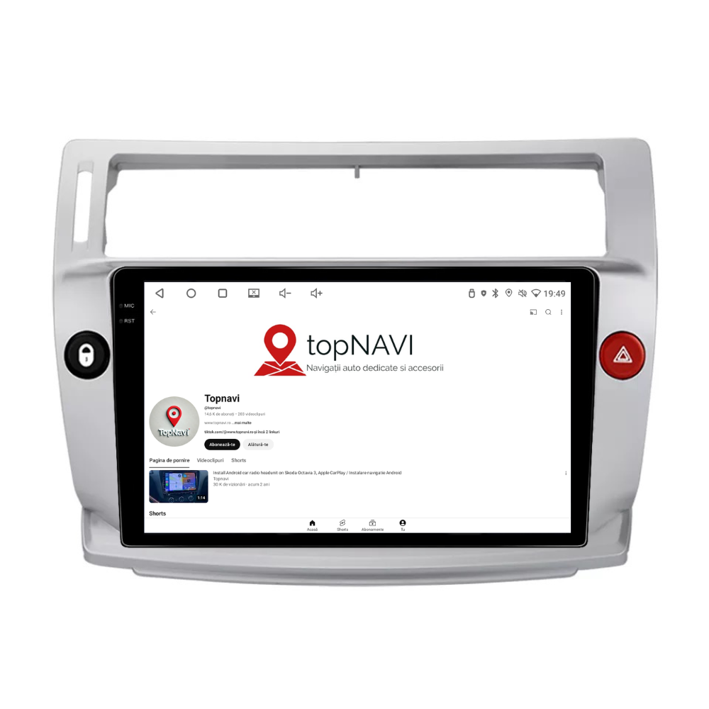 Navigatie Citroen C4 (2004-2009), Ecran 9 inch, 8GB RAM, 256GB, 8-core [2]
