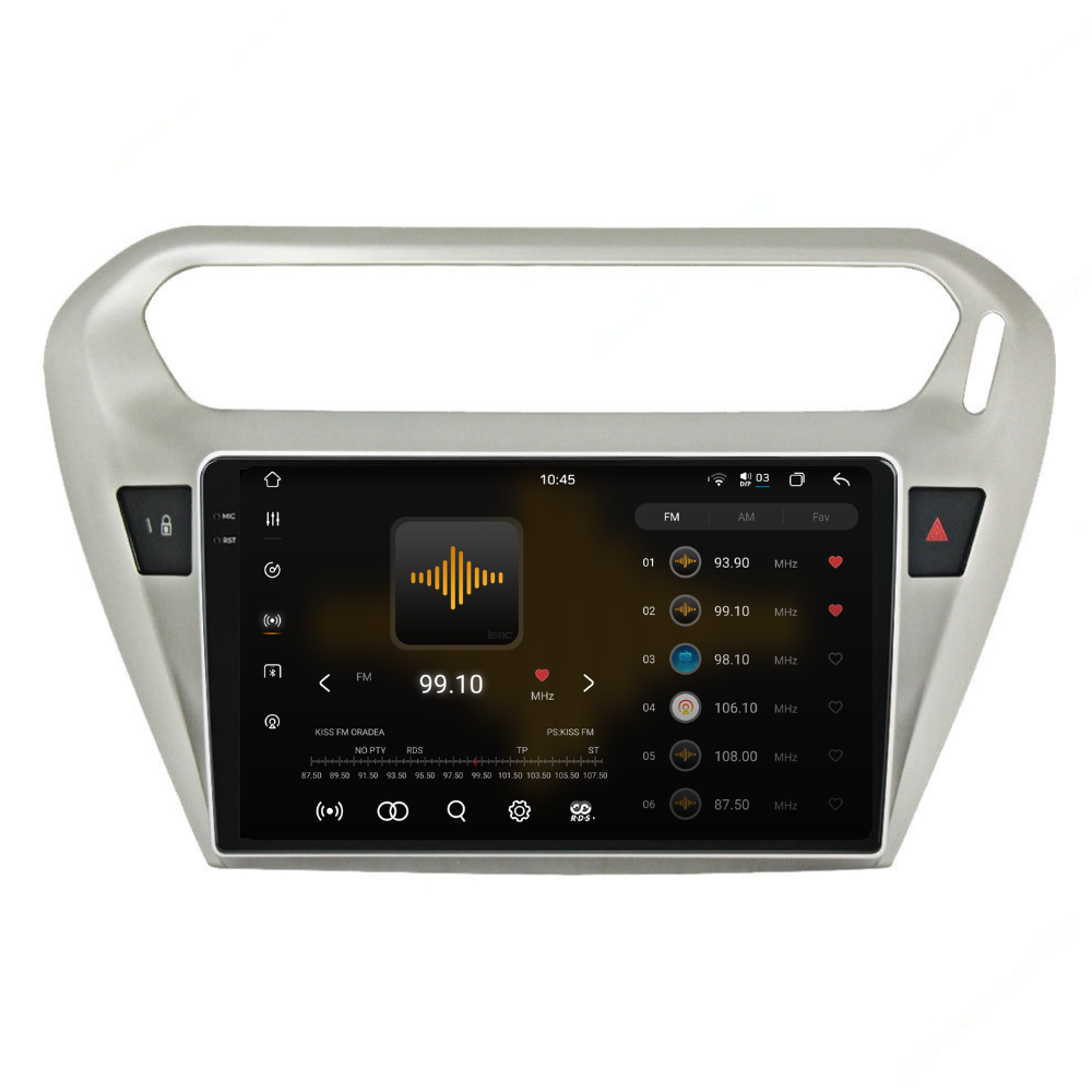 Navigatie Citroen Elysee (2013-2018), Ecran 9 inch 2K, 12GB RAM 256GB, 8-core [3]