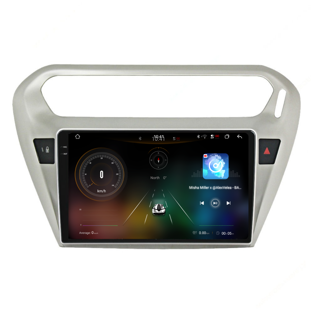 Navigatie Citroen Elysee (2013-2018), Ecran 9 inch 2K, 12GB RAM 256GB, 8-core [2]