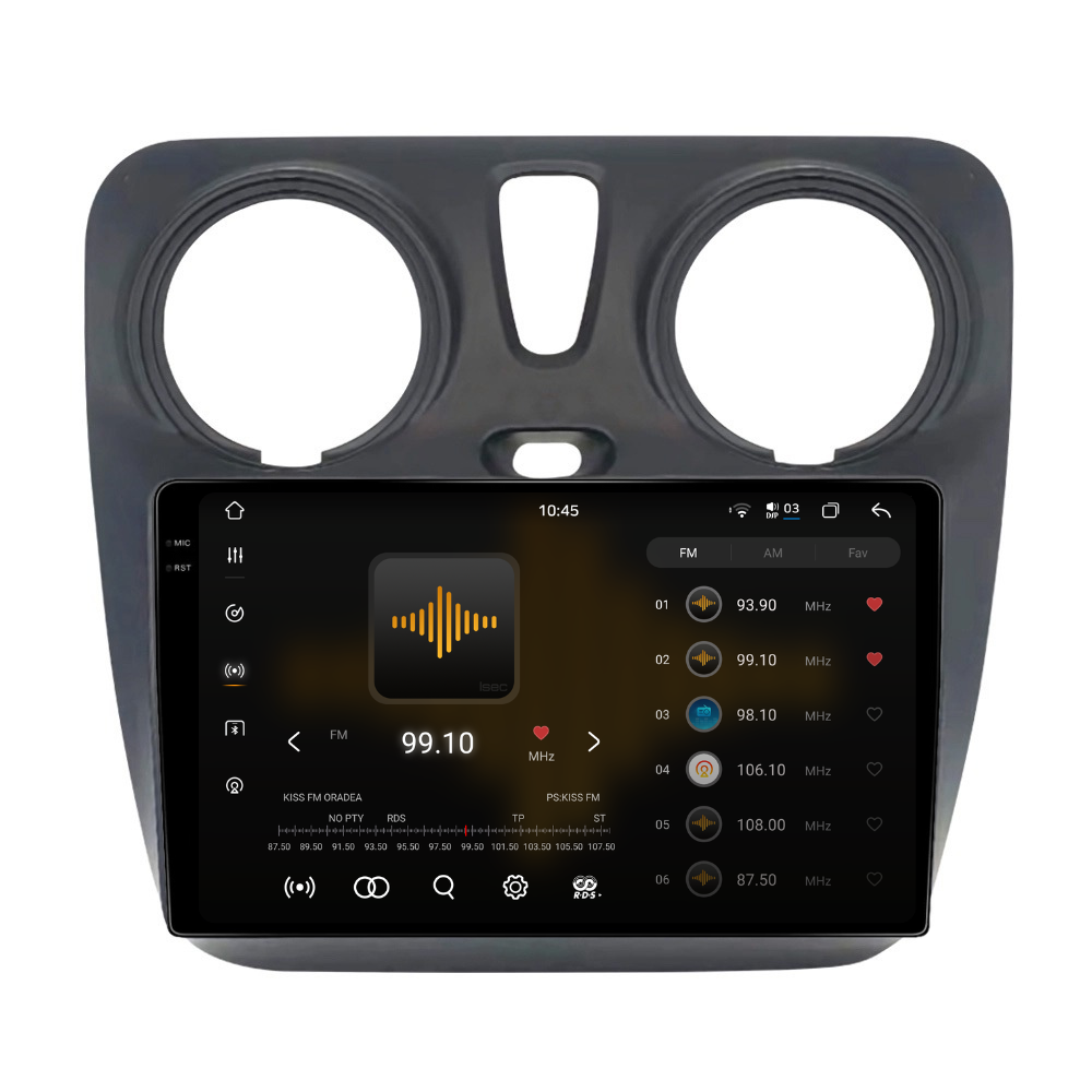 Navigatie Dacia Dokker (2012-2020), Android, Ecran 9 inch 2K, 12GB RAM 256GB, 8-core [3]