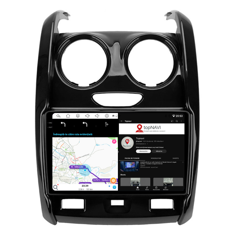 Navigatie Dacia Duster (2012-2019), Ecran 9 inch, 6GB RAM 128GB, 8-core [5]