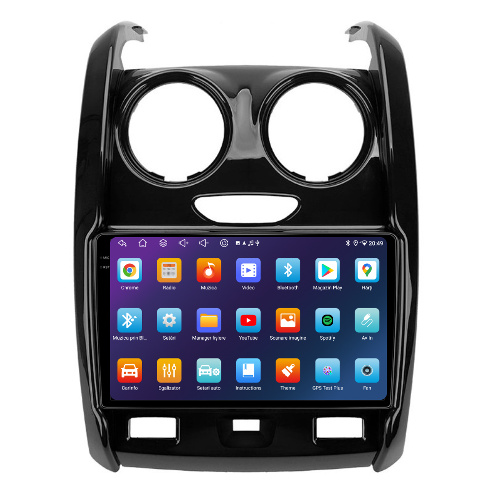 Navigatie Dacia Duster (2012-2019), Ecran 9 inch, 6GB RAM 128GB, 8-core [4]