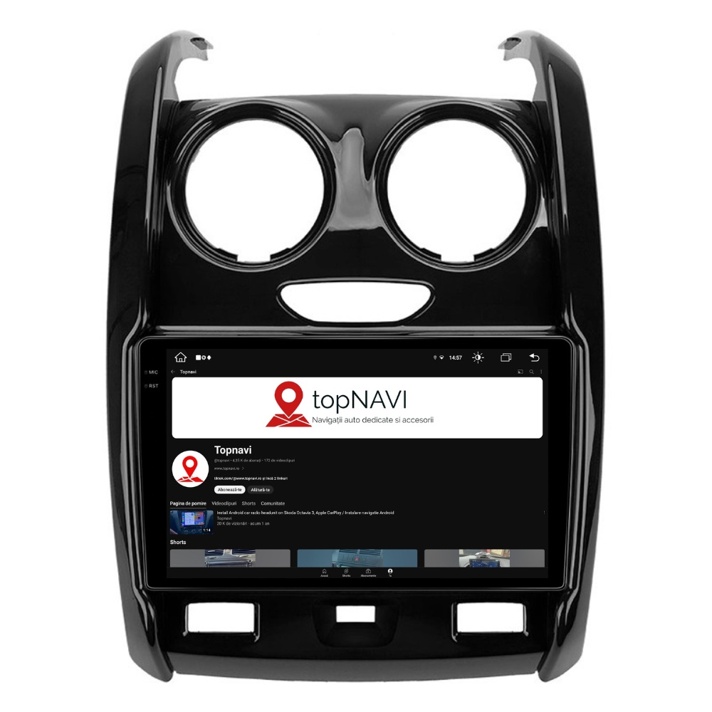 Navigatie Dacia Duster (2012-2019), Ecran 2K 9 inch, 8GB RAM 256GB, 8core [6]