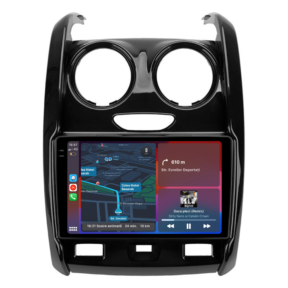 Navigatie Dacia Duster (2012-2019), Ecran 2K 9 inch, 8GB RAM 256GB, 8core [3]