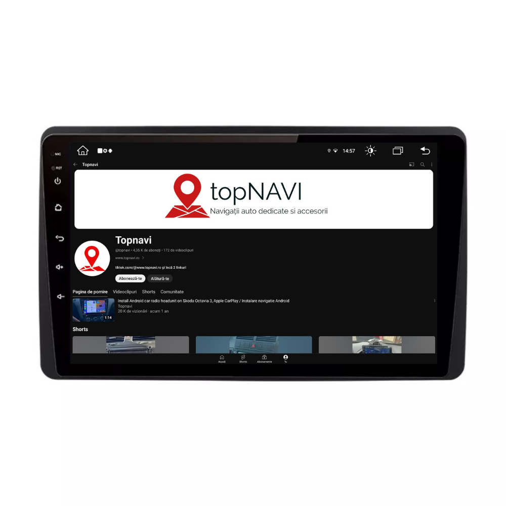 Navigatie Dacia Duster (2018-2021), Android, Ecran 10 inch, 1GB RAM 32GB [2]