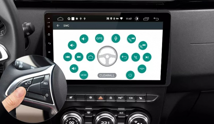 Navigatie Dacia Duster (2018-2021), Android, Ecran 10 inch, 1GB RAM 32GB [5]