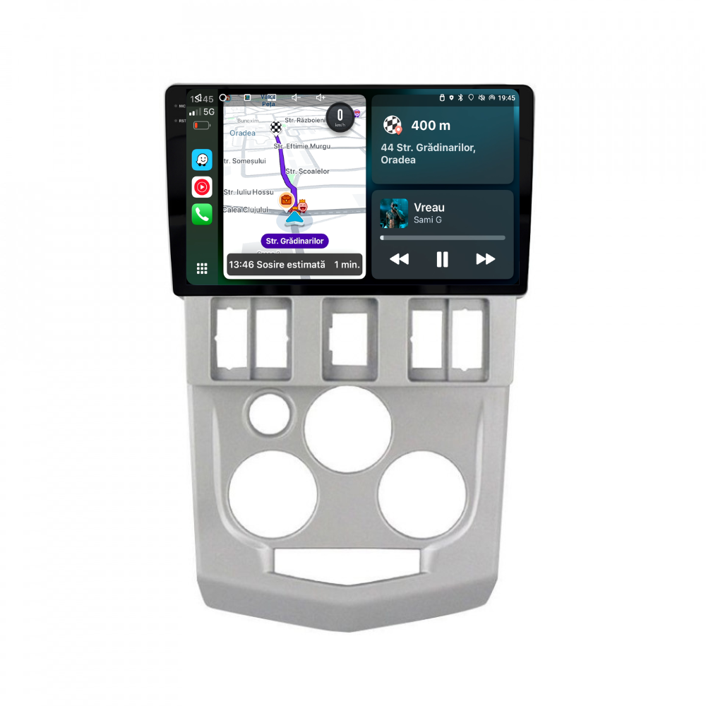 Navigatie Dacia Logan 1 (2004-2008), Android,ecran 9 inch,  4GB RAM 64GB, 4-core [1]