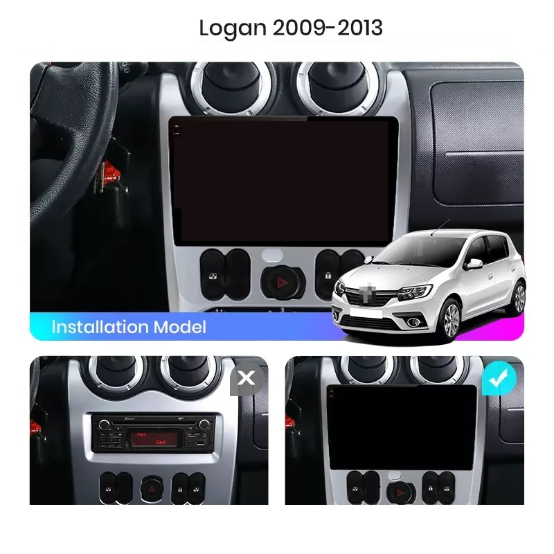 Navigație Dacia Duster 1 (2010-2013), Android, Ecran 9 inch, 2GB RAM 32GB [7]