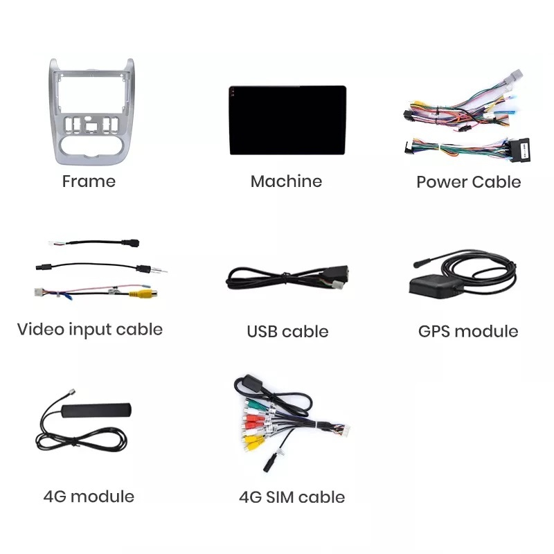 Navigatie Dacia Duster (2010-2013), Android, Ecran 9 inch, 8GB RAM 256GB [10]