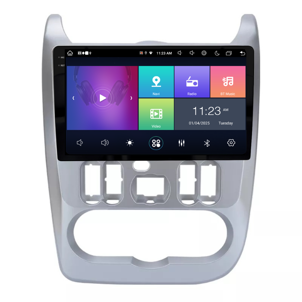 Navigatie Dacia Sandero (2009-2013), Android, Ecran 9 inch, 8GB RAM 256GB [4]
