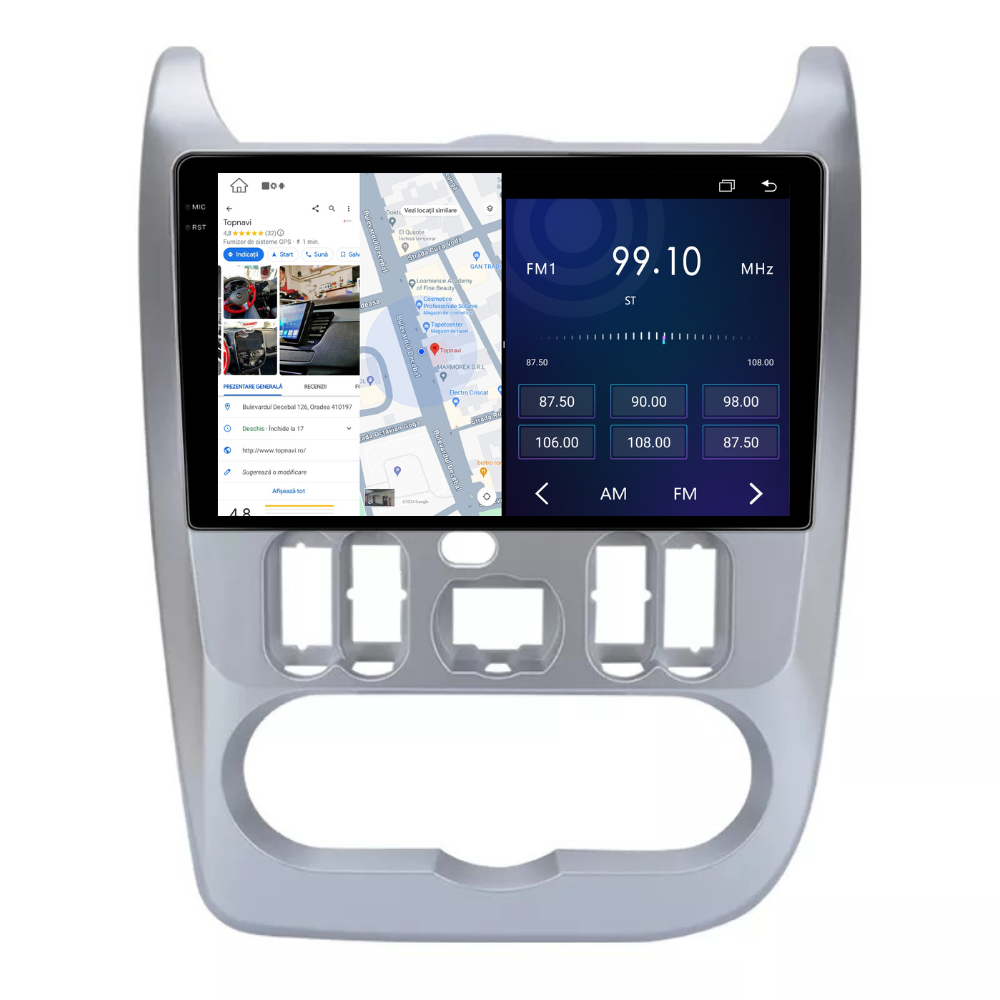 Navigatie Dacia Logan 1 (2009-2013), Ecran 2K 9 inch, 8GB RAM 256GB, 8core [5]