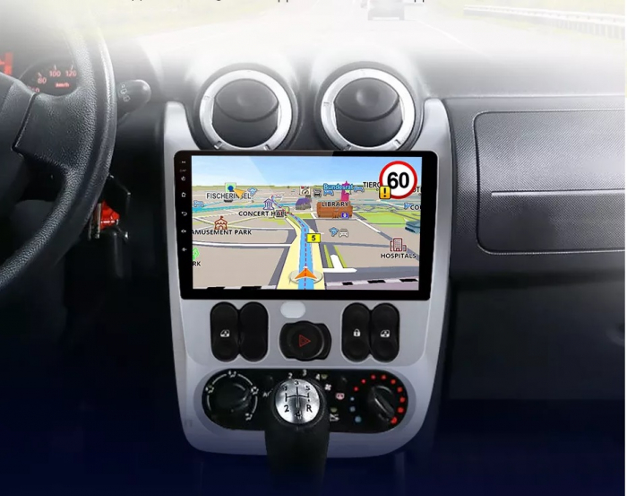 Navigatie Dacia Sandero 1 (2008-2013), Android, 1GB RAM 32GB, ecran 9 inch [7]
