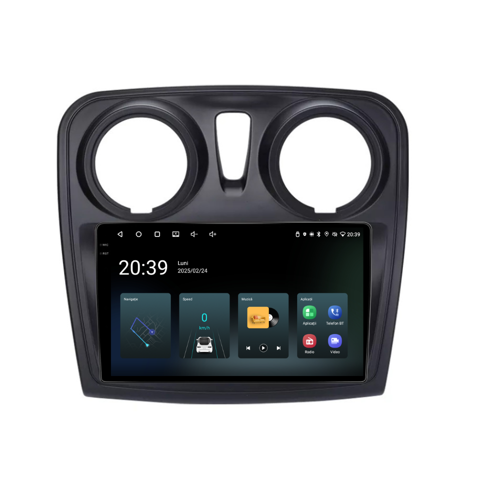 Navigație Dacia Logan 2 (2012-2020), Android, Ecran 9 inch, 2GB RAM 32GB [5]