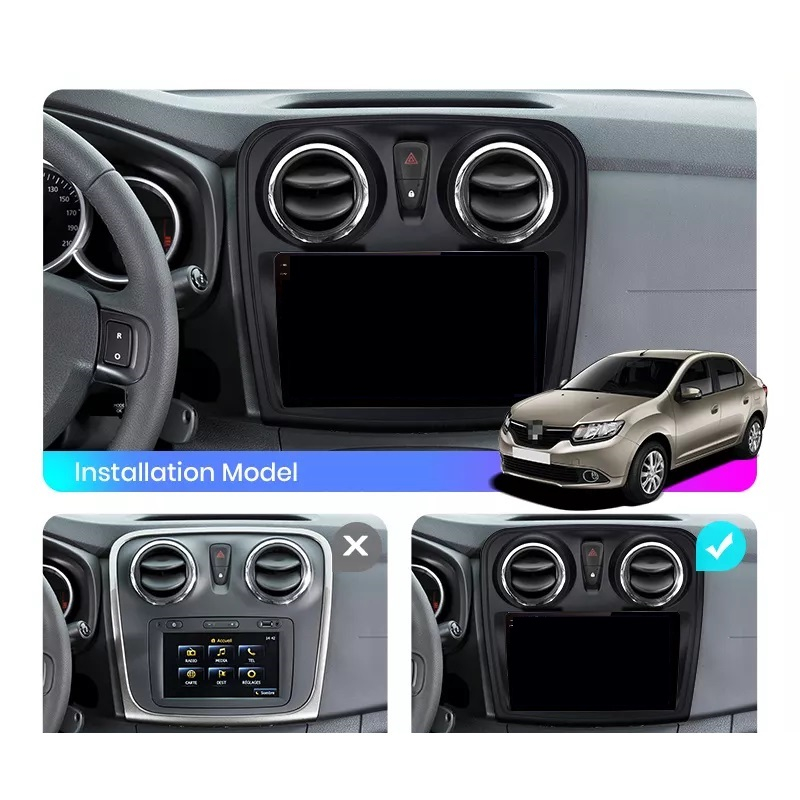 Navigatie Dacia Logan 2 (2012-2020), Android, 1GB RAM 32GB, ecran 9 inch [4]