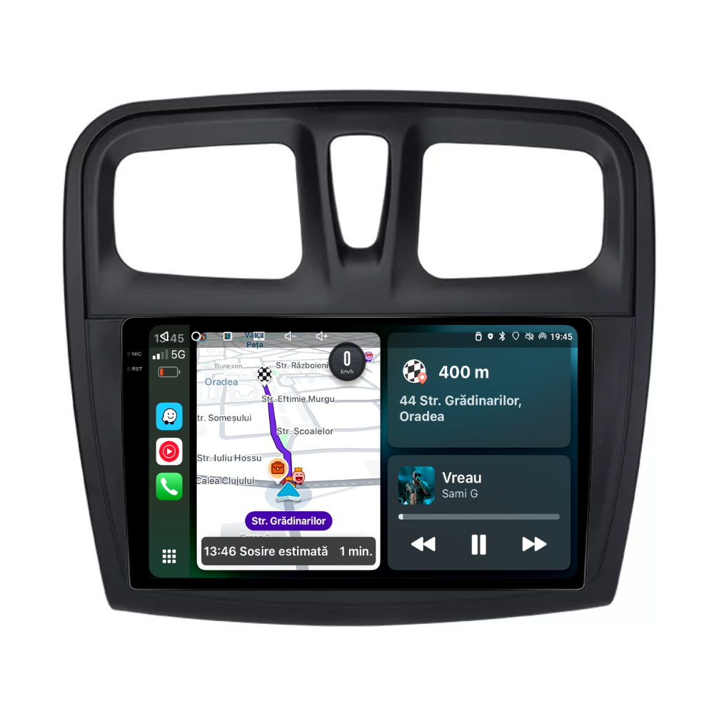 Navigatie Dacia Logan 2 (2012-2020), Android, Ecran 9 inch, 6GB RAM 128GB, 8-core [3]