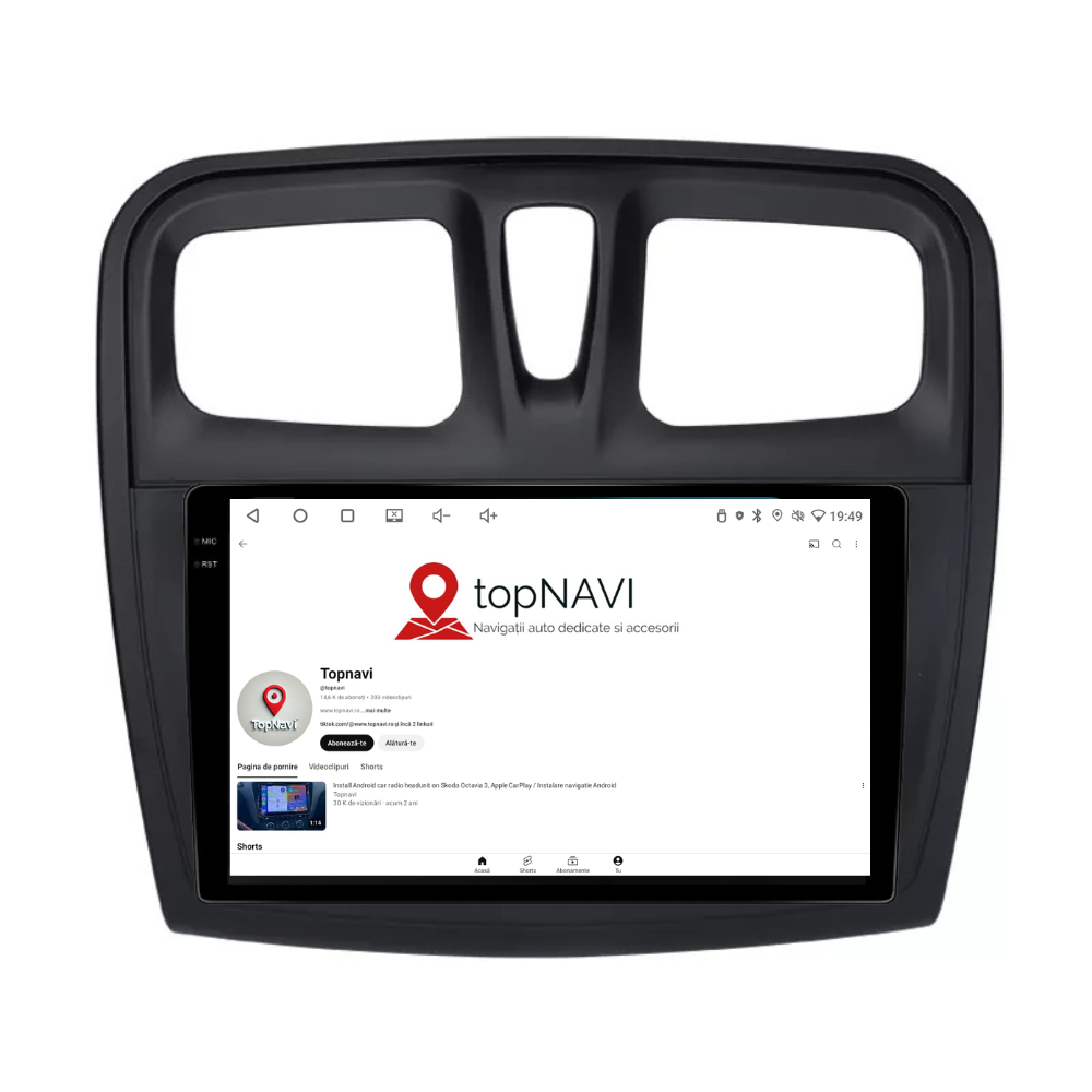 Navigatie Dacia Sandero 2 (2012-2020), Android, Ecran 9 inch, 4GB RAM 64GB, 8-core [2]
