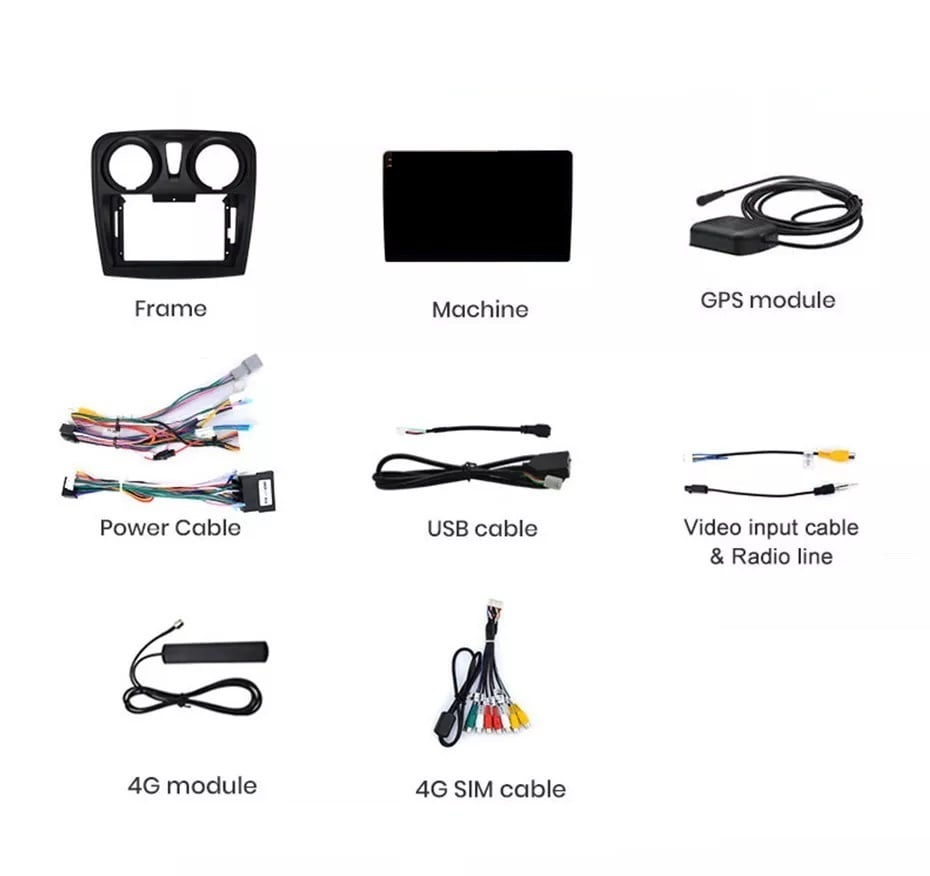 Navigatie Dacia Logan 2 2012-2019, Sandero 2 2012-2019, Android 13,Ecran 2K, 8GB RAM 256GB, Octa Core, carplay /android auto [11]