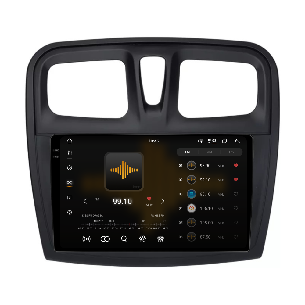 Navigatie Dacia Logan 2 (2012-2020), Android, Ecran 9 inch 2K, 12GB RAM 256GB, 8-core [2]