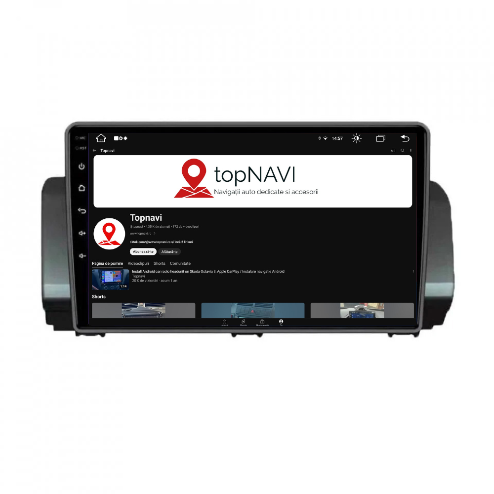 Navigatie Dacia Logan 3 (2021+), Android, 4GB RAM 64GB, ecran 10 inch, 4-core [6]