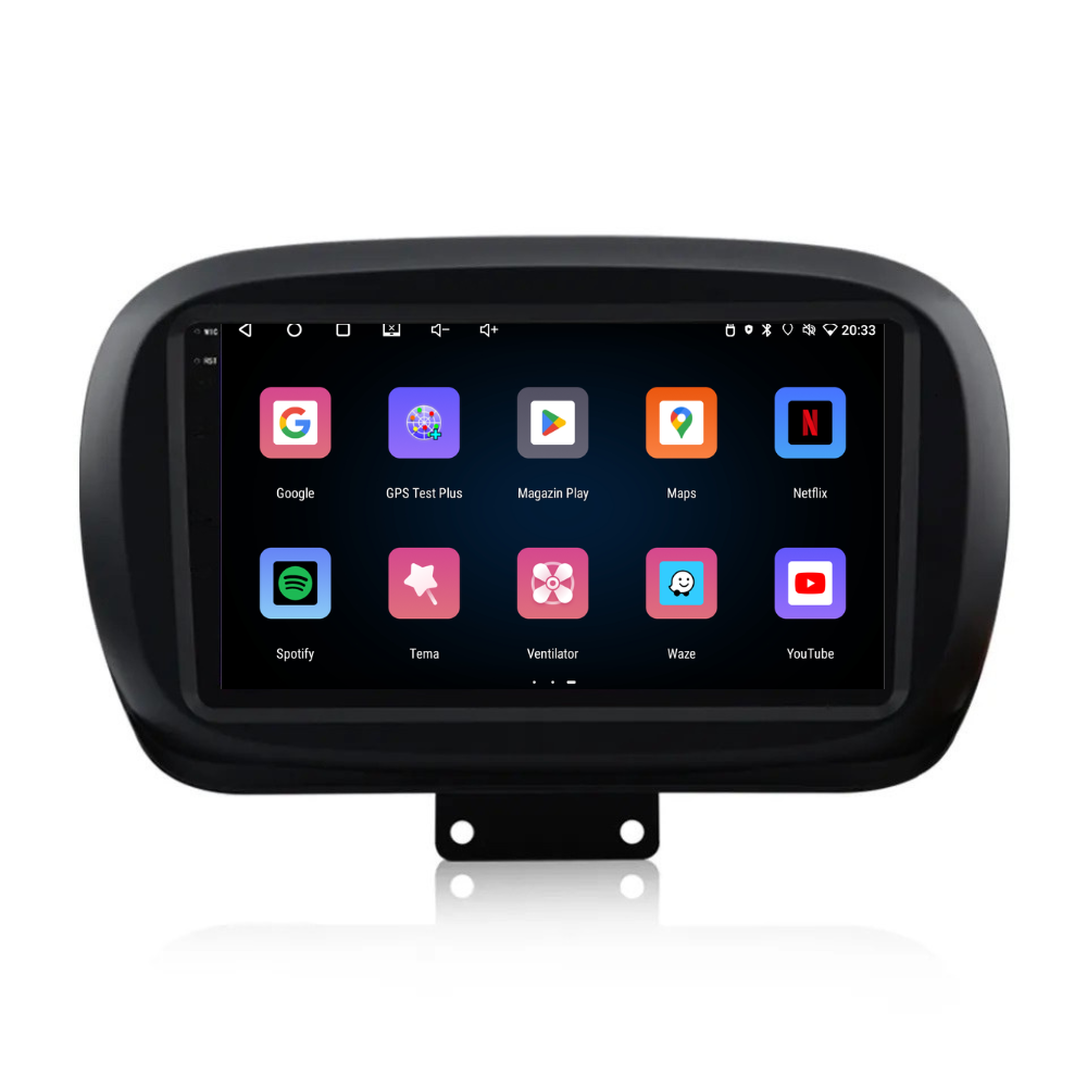 Navigatie Fiat 500x (2014-2020), Ecran 9 inch, 4GB RAM 64GB, 4-core [5]