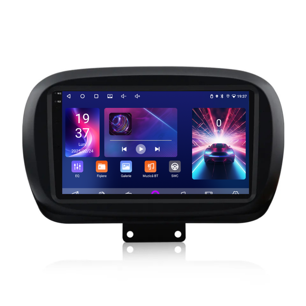 Navigatie Fiat 500x (2014-2020), Ecran 9 inch, 4GB RAM 64GB, 4-core [2]
