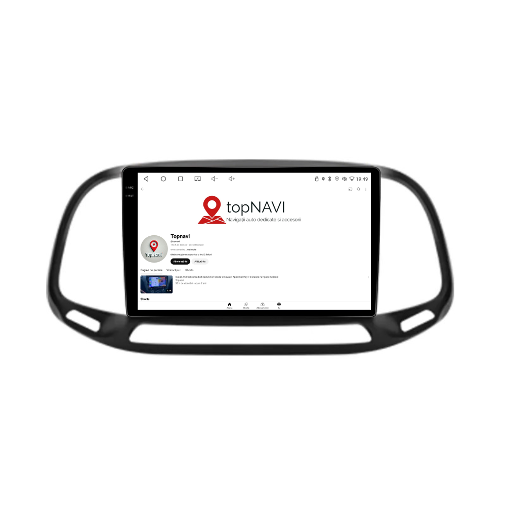 Navigatie Fiat Doblo (2015-2019), Ecran 9 inch, 2GB RAM 32GB [4]