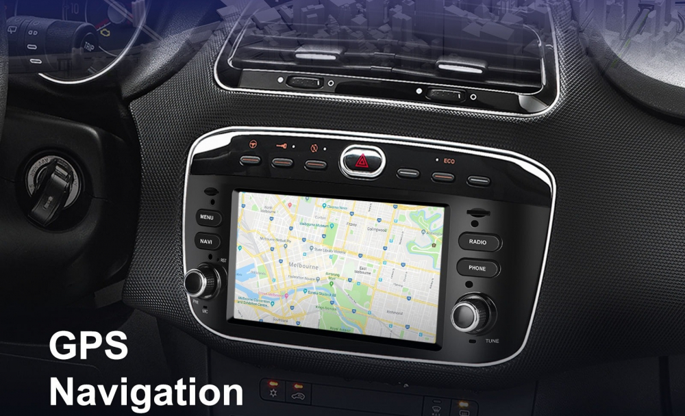 Navigatie Fiat Punto (2010-2018) Ecran 7 inch, 1GB RAM 32GB [3]