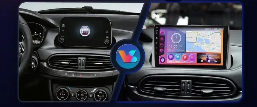 Navigatie Fiat Tipo (2016-2020), Ecran 2K, 8GB RAM 256GB, 8-core [8]