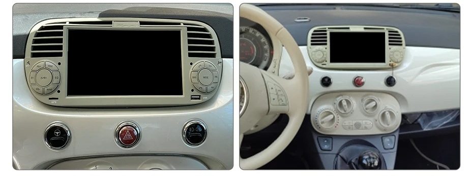 Navigatie Fiat 500 (2007-2015), Ecran 9 inch, 4GB RAM 64GB, 4-core [3]