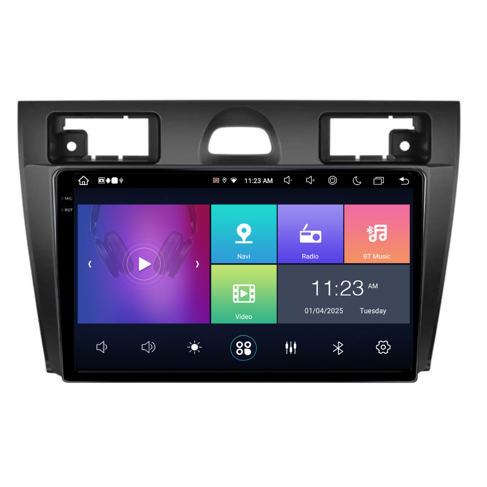 Navigatie Ford Fiesta (2002-2008), Android, Ecran 9 inch, 8GB RAM 256GB, 8-core [4]