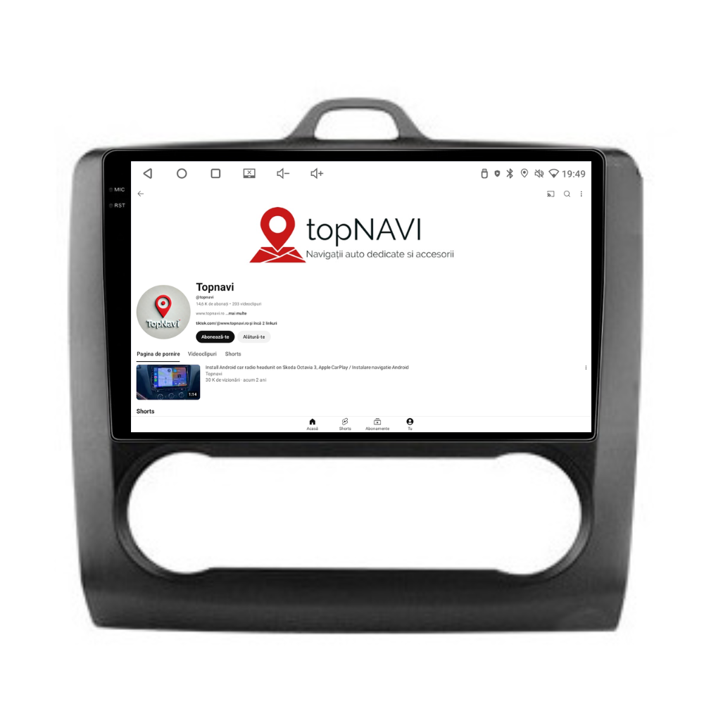 Navigatie Ford Focus (2004-2012), Android, Ecran 9 inch, 6GB RAM 128GB, 8-core [4]