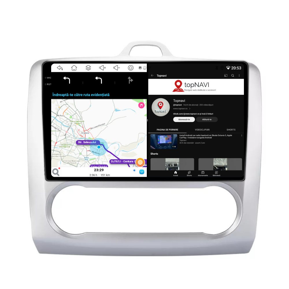 Navigatie Ford Focus (2004-2012), Android, Ecran 9 inch, 4GB RAM 64GB, 8-core [5]