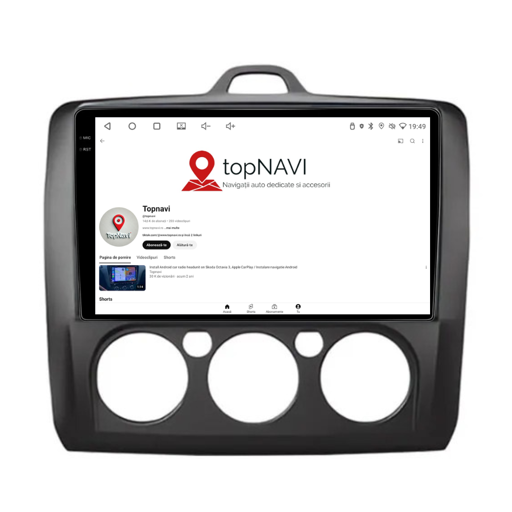 Navigatie Ford Focus (2004-2012), Android, Ecran 9 inch, 4GB RAM 64GB, 8-core [2]