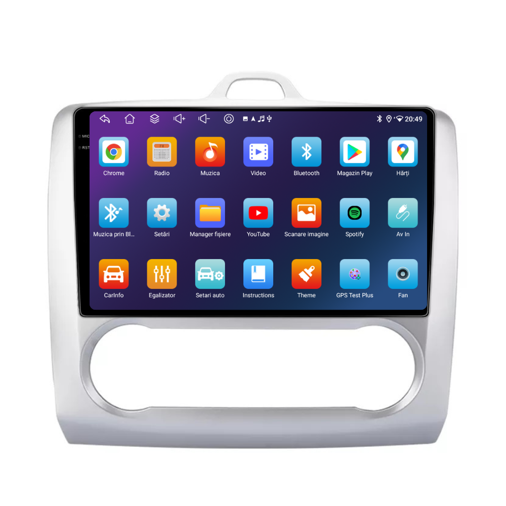 Navigatie Ford Focus (2004-2012), Android, Ecran 9 inch, 4GB RAM 64GB, 8-core [3]