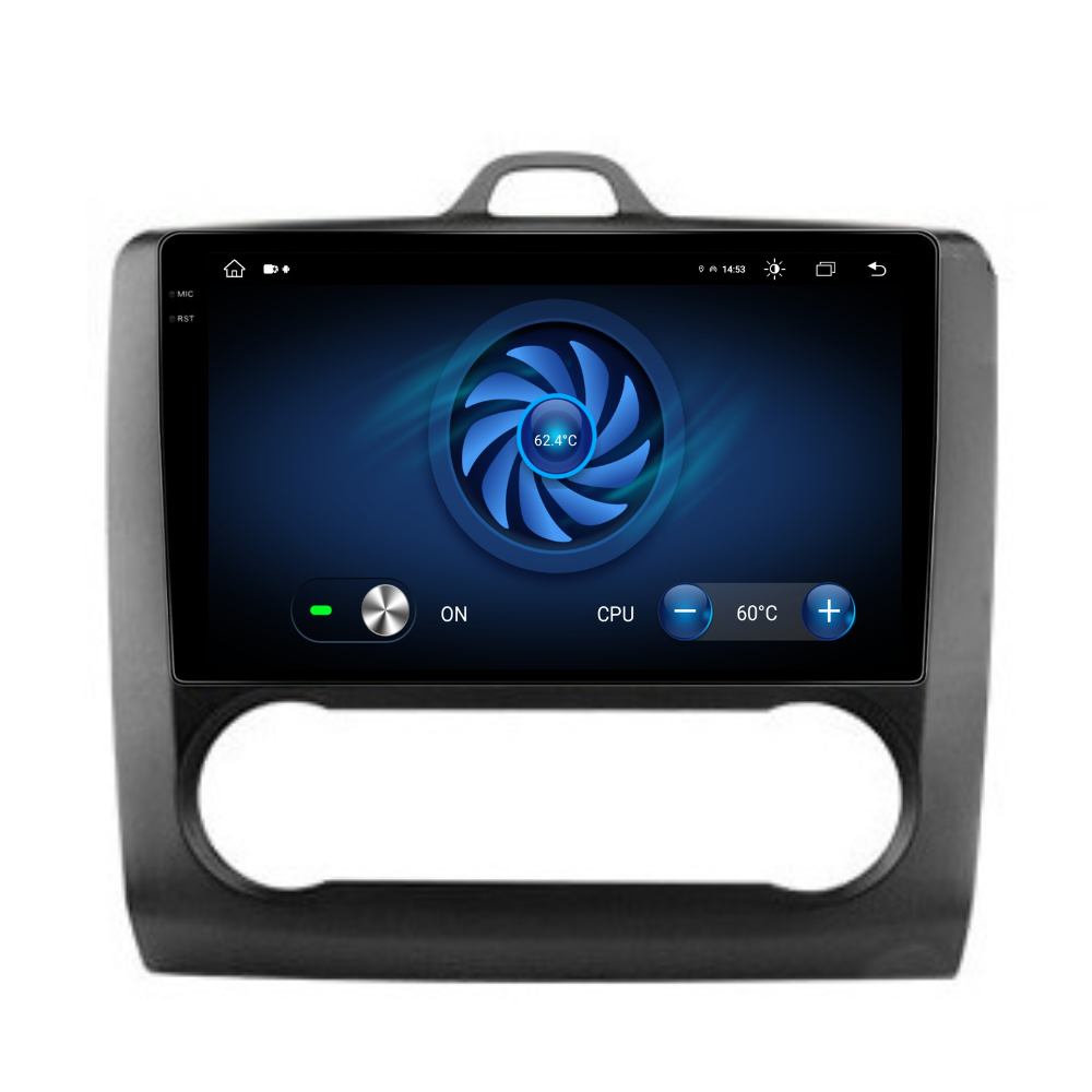Navigatie Ford Focus 2004-2011, Android 13,Ecran 2K, 4GB RAM 64GB, Octa Core, carplay /android auto,rama negru clima [5]