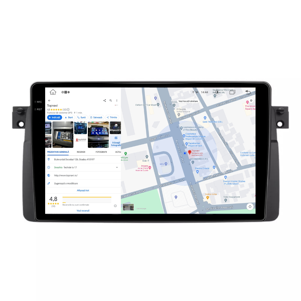 Navigatie Bmw seria 3 e46, Android 13,Ecran 2K, 4GB RAM 64GB, Octa Core, carplay /android auto [3]