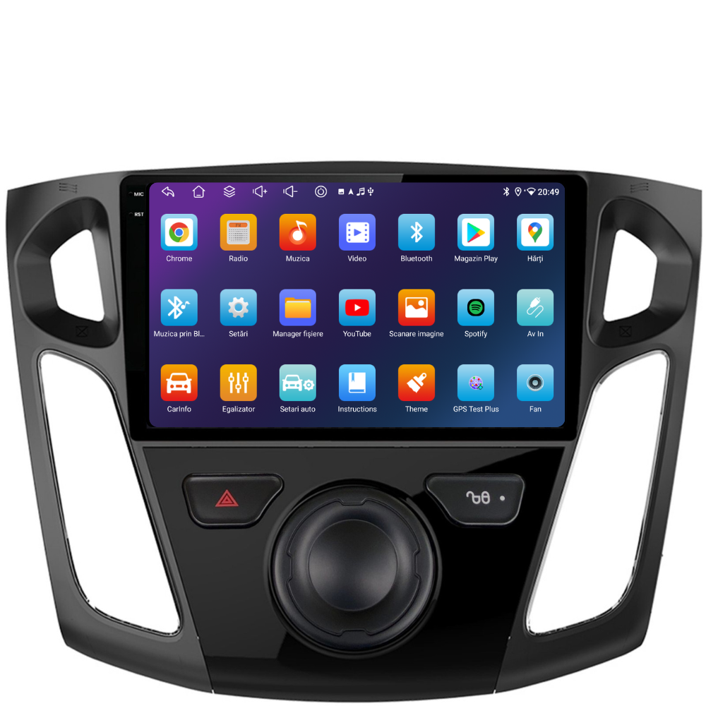 Navigatie Ford Focus 3 (2012-2016), Android, Ecran 9 inch, 6GB RAM 128GB, 8-core [3]