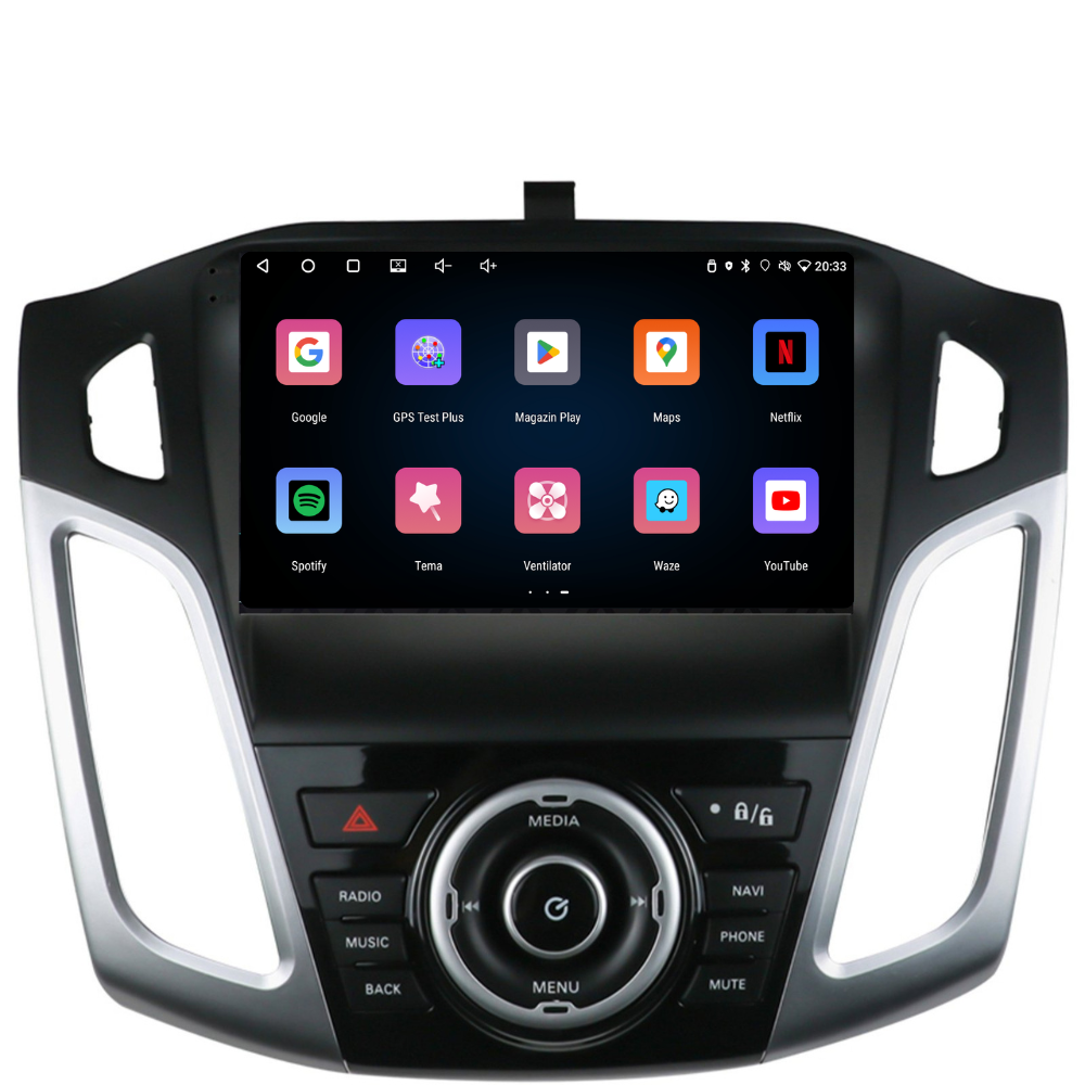 Navigație Ford Focus 3 (2012-2016), Android, Ecran 9 inch, 1GB RAM 32GB [3]