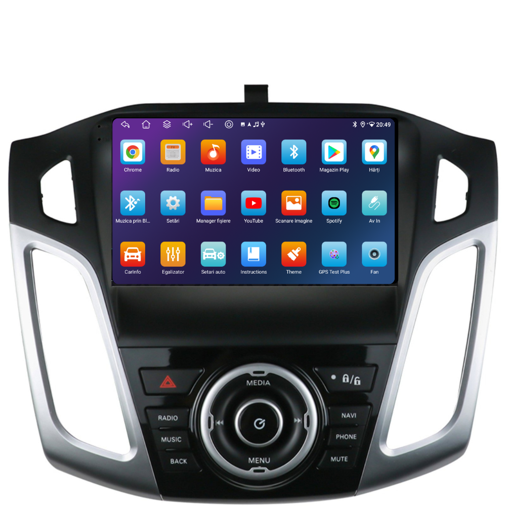 Navigatie Ford Focus 3 (2012-2016), Android, Ecran 9 inch, 4GB RAM 64GB, 8-core [4]