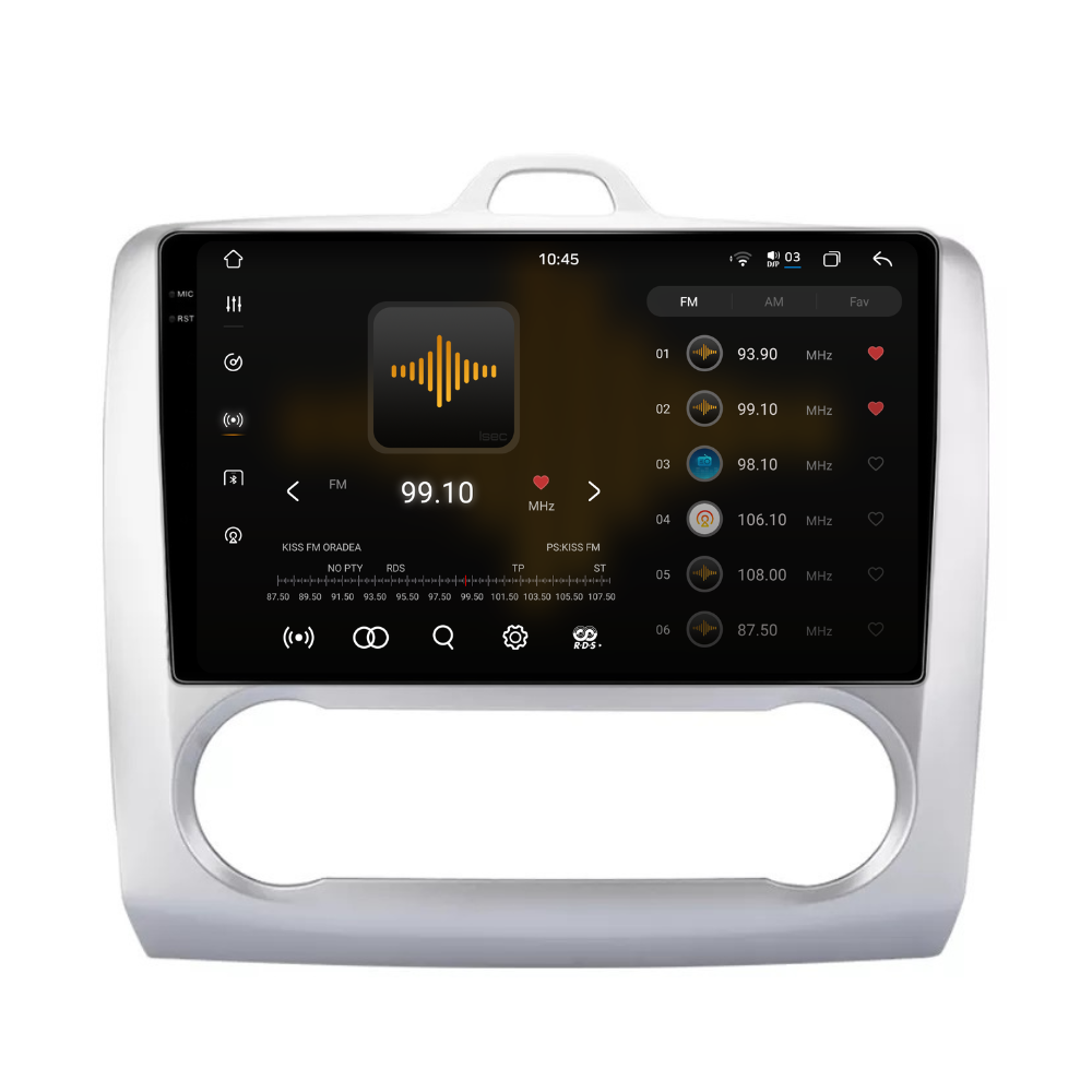 Navigatie Ford Focus (2004-2012), Android, Ecran 9 inch 2K, 12GB RAM 256GB, 8-core [3]