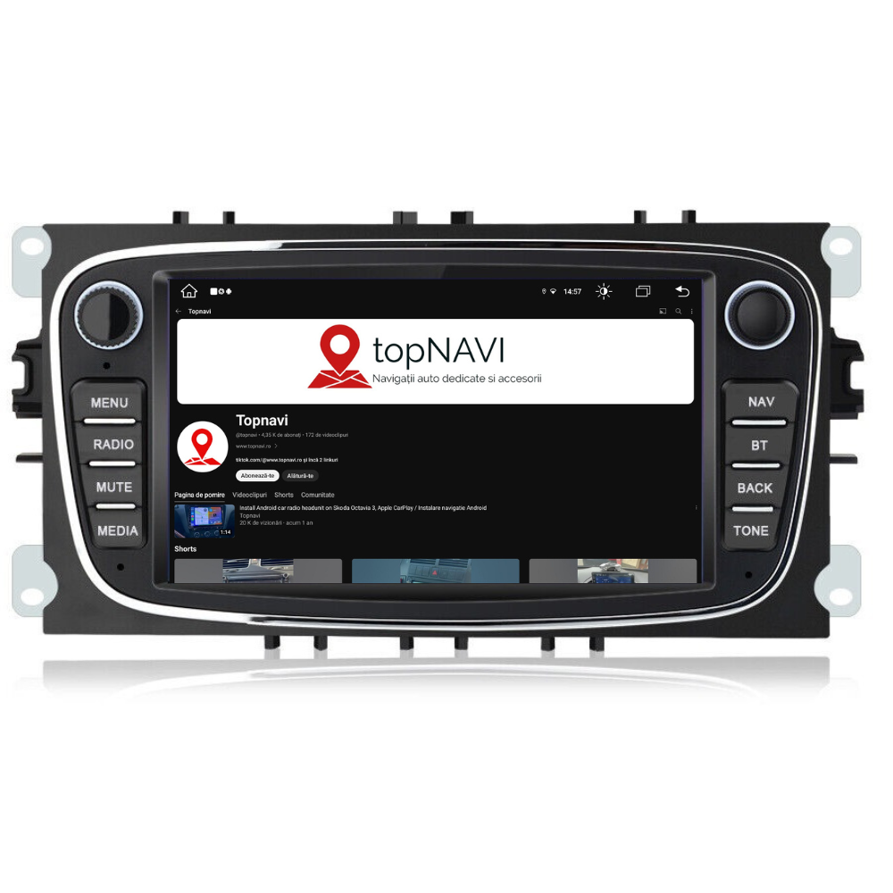 Navigatie Ford Galaxy (2006-2014), Android, 1GB RAM 32GB, negru [2]