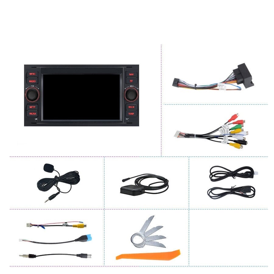 Navigatie Ford S-Max (2006-2015), Android, 1GB RAM 32GB [10]