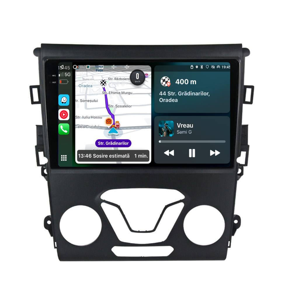 Navigatie Ford Mondeo (2014-2022), Android, Ecran 9 inch, 6GB RAM 128GB, 8-core [2]