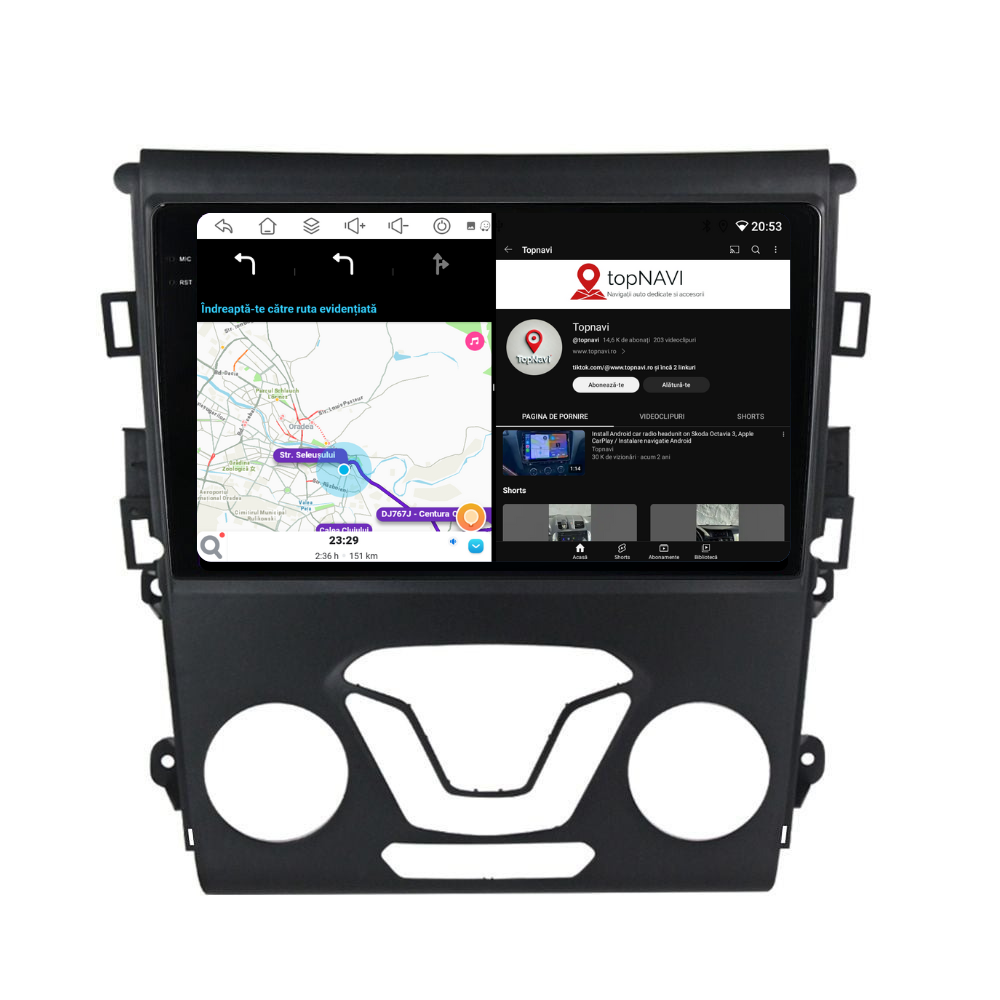 Navigatie Ford Mondeo (2014-2022), Android, Ecran 9 inch, 6GB RAM 128GB, 8-core [5]