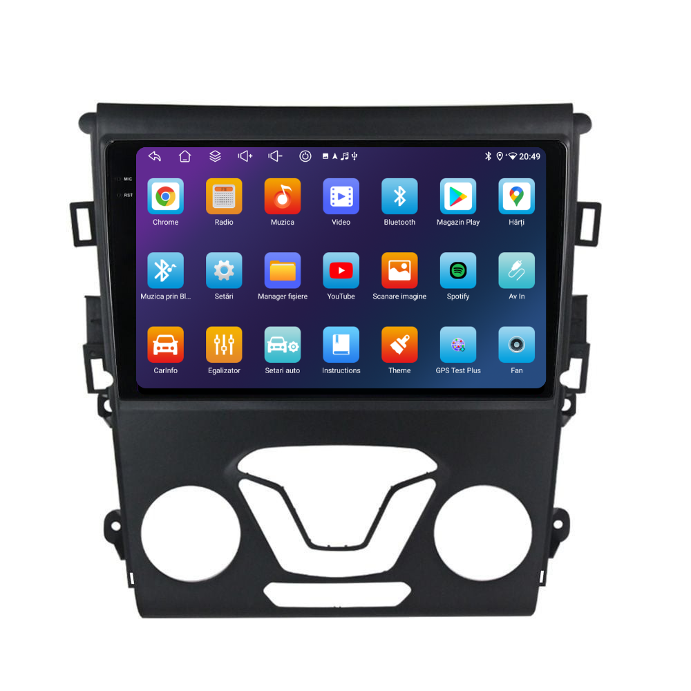 Navigatie Ford Mondeo (2014-2022), Android, Ecran 9 inch, 6GB RAM 128GB, 8-core [4]