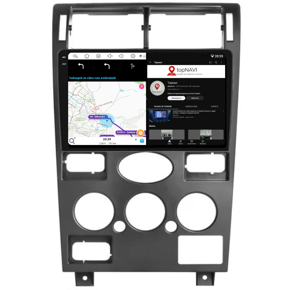 Navigatie Ford Mondeo (2000-2003), Android, Ecran 9 inch, 6GB RAM 128GB, 8-core [5]